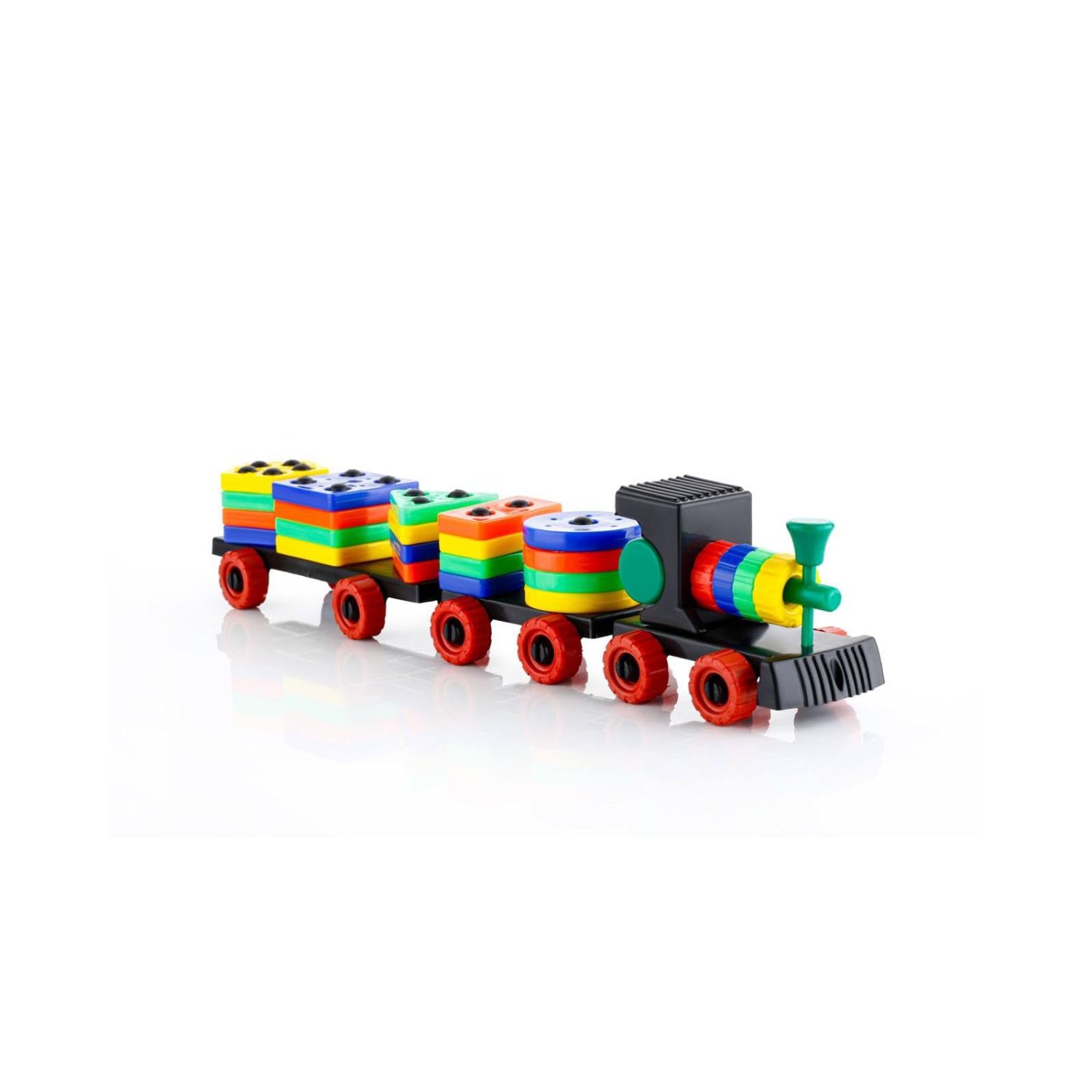 Geometric Train Puzzle